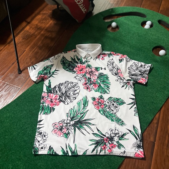 Under Armour The Playoff Polo Golf Tees - Picture 2 of 7